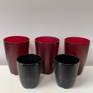 Tupperware Acrylic Tumbler Set /5
